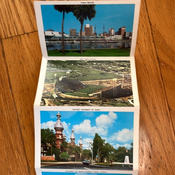 TAMPA FLORIDA SOUVENIR POSTCARD FOLDER COLOR VIEWS 1970s VINTAGE TRAVEL - Picture 6 of 12